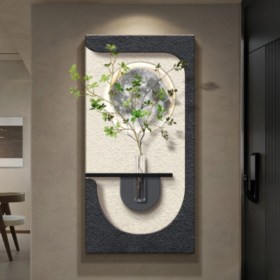 مصابيح جدارية LED من الحجر الرملي لديكور المدخل وا...