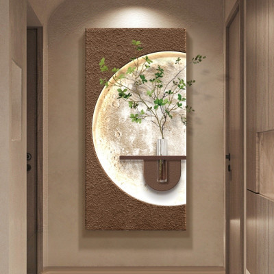 مصابيح جدارية LED من الحجر الرملي لديكور المدخل وا...