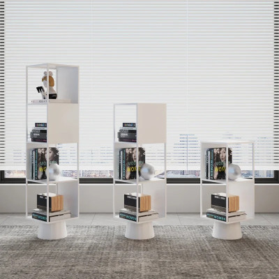 الإبداعية Abnormals الزاوية العمودي رف الكتب الطاب...