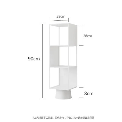 الإبداعية Abnormals الزاوية العمودي رف الكتب الطاب...