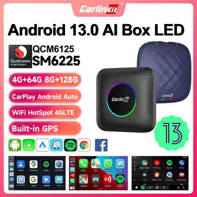 2024 CarlinKit CarPlay AI Box Android 13 QCM6225 8...