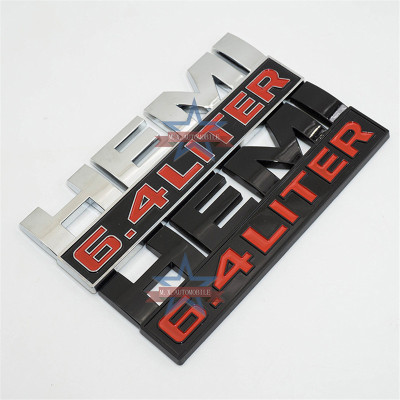 معدن هيمي 5.7 لتر شارة شعار شعار الخلفي الجذع ملصق...