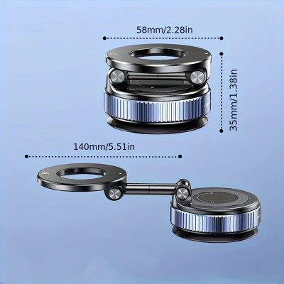 2025 حامل هاتف مغناطيسي جديد للسيارة MagSafe [ABS]...