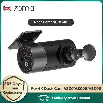 70mai rear camera RC06 full HD 1920x1080 for 70mai A500S, A800, A800S dash cam Ultra HD dual vision camera