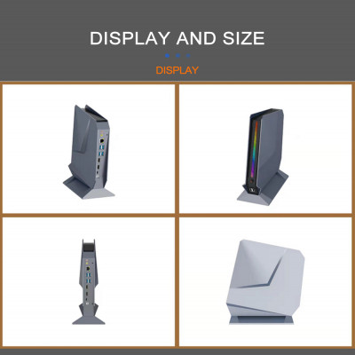 كومبيوتر ألعاب مكتبي صغير ، إنتل كور i9 ، من نوع i...