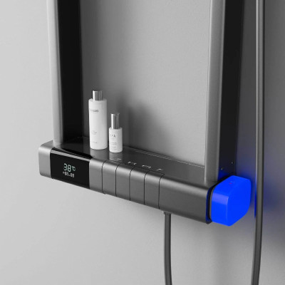 نظام دش ثرموستاتي متعدد الوظائف مع شاشة رقمية، رأس...