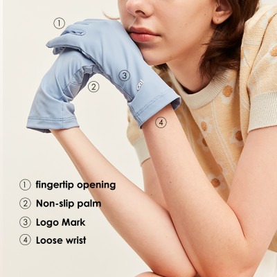 OhSunny الصيف ضوء تنفس واقية من الشمس القيادة قفاز...