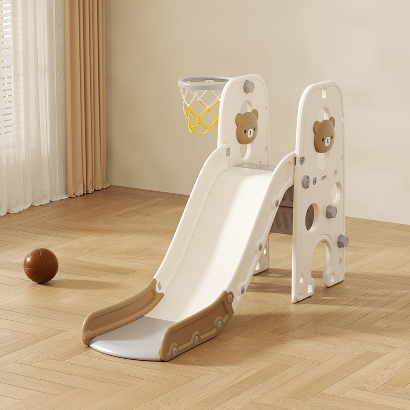 زحلقيه مع باسكت سله وكره سله بشكل جديد وألوان جميل...