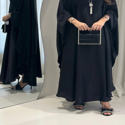 جلابية نسائية فاخرة فري سايز للأعياد والمناسبات