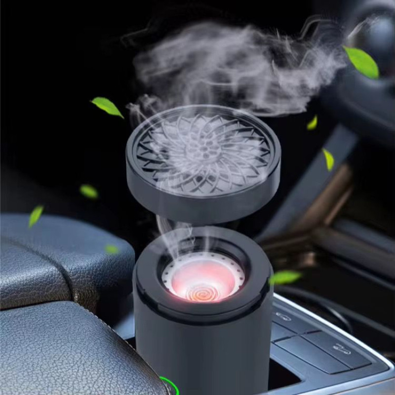 طقم مكون من مبخرتين باحجام مختلفة مبخرة السياره ال...