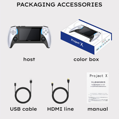 شاشة عالية الوضوح وحدة تحكم الألعاب المحمولة ، Ps5...