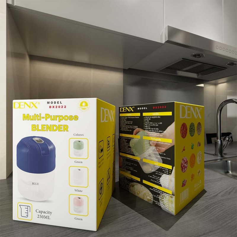 خلاط وقطاعة الكترونية تعمل بالشحن