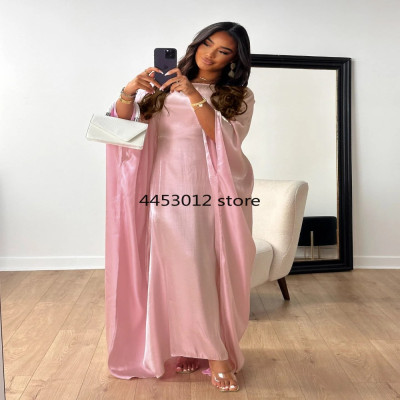 Marocain Kaftan Women Batwing Sleeve Modest Dress...