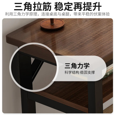 AOLIVIYA مكتب طالب تعلم الحديثة طاولة منزلية مزدوج...