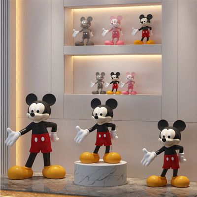 ديزني-حجم كبير الموقف ميكي ماوس عمل الشكل ، مجموعة...