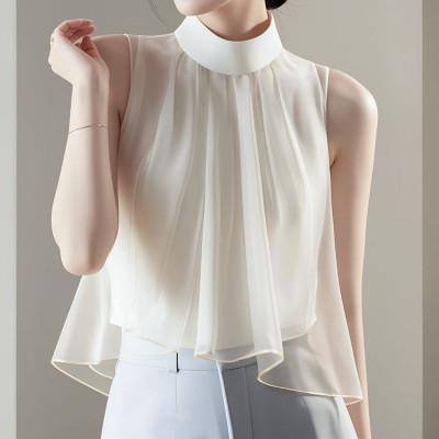 التدرج الشيفون غير النظامية مزاجه بلوزة ملابس حريم...