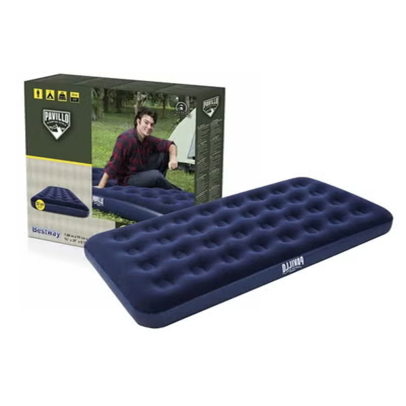 مرتبة نوم مخمل 203X152X22 سم  -26-67003 أزرق