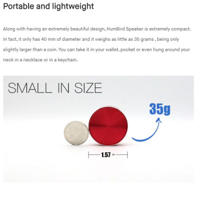 الطائر الطنان صندوق الصوت مكبر صوت صغير التوصيل ال...