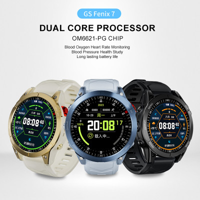 ساعة GS Finex 7 الذكية – NFC ومكالمات بلوتوث ومراق...