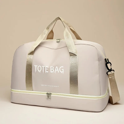 حقيبة سفر متعددة الوظائف ذات سعة كبيرة مع حزام كتف...