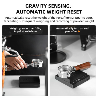 ميزان القهوة الرقمي عالي الدقة.