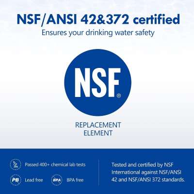 نظام تنقية فلتر مياه الصنبور ALTHY، يقلل من الرصاص...