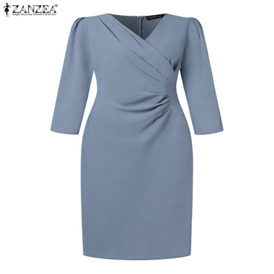 فستان نسائي غاية في الأناقة والأنوثة قصير بطول الر...