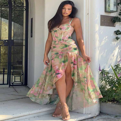 فستان ماكسي للحفلات