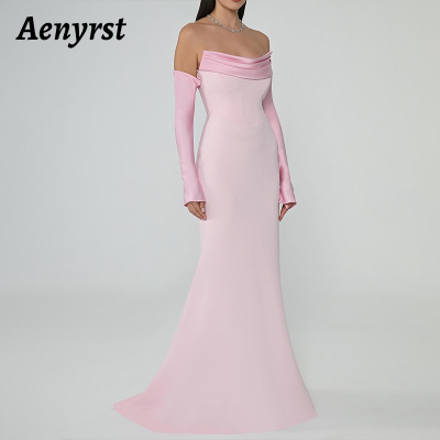 Aenyrst Elegant Pink customizd Prom Dress Women Of...