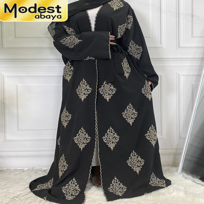 عباية متواضعة رمضان دبي رداء نسائي Musulmane تركيا...