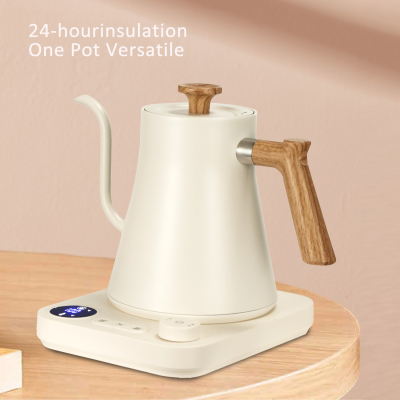 غلاية كهربائية معقوفة غلاية قهوة 900 مل مقبض تعديل...