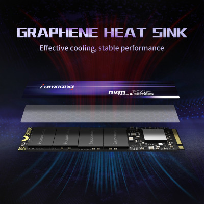 Fanxiang S880 M.2 SSD 7300 برميل/الثانية 1 تيرا با...