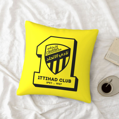 Al-Ittihad رمي المخدة وسادة الوسائد غطاء الجسم ل أريكة الأريكة ديكور المنزل الوجهين القماش كرسي سيارة المملكة العربية السعودية كرة القدم