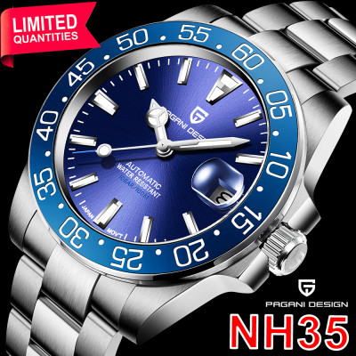 PAGNE تصميم 2023 الرجال NH35 التلقائي الرياضة المي...