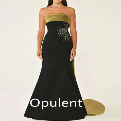 فستان سهرة نسائي جيرسي مميز جداً يثبت حضورك وبقوة