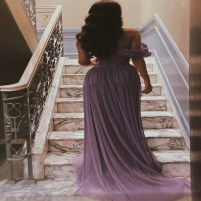 فستان سهرة نسائي استثنائي بتصميم عصري مميز ومكلف