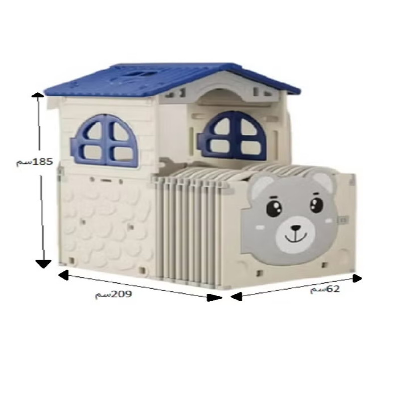 غرفة العاب أطفال قابلة للطي ,209*185*62 سم