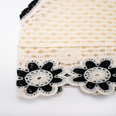 طقم نسائي عصري كروشيه بطراز أوروبي