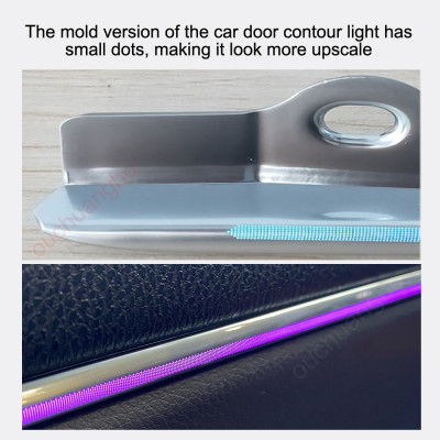 Ouchuangbo-طقم إضاءة محيطية داخلية ، إضاءة خلفية ل...