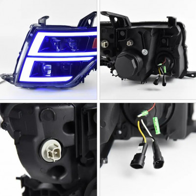 LED المصباح ل باجيرو 4th ، أضواء أمامية ل مونتيرو...