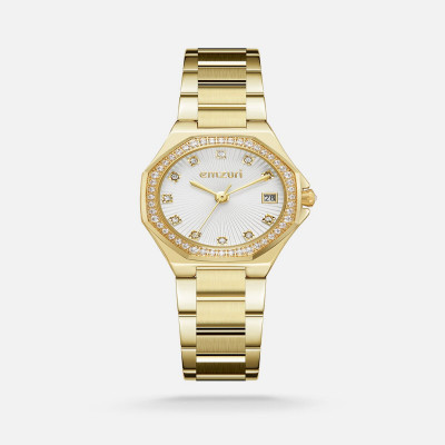 ساعة نسائية ايمزوري ستيل باللون الذهبي