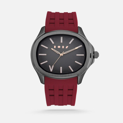 ساعة رجالية من آن بسير ربل أحمر