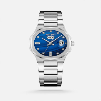 ساعة نسائية ستيل بلون فضي من ايمزوري