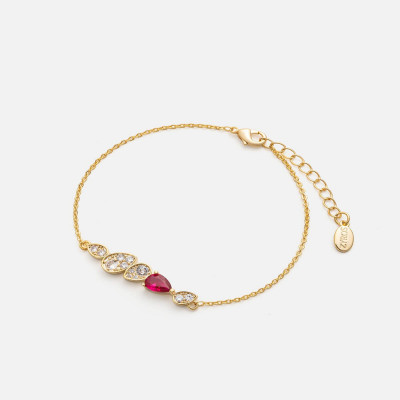 اسوارة نسائي أنيق بلون ذهبي