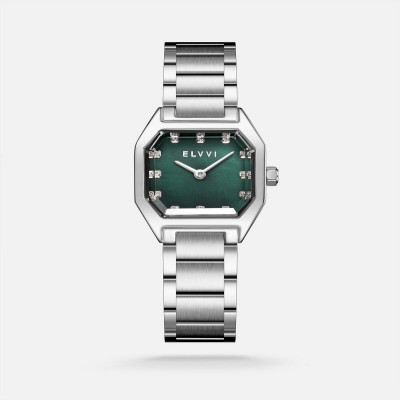 ساعة نسائية ستيل بلون فضي