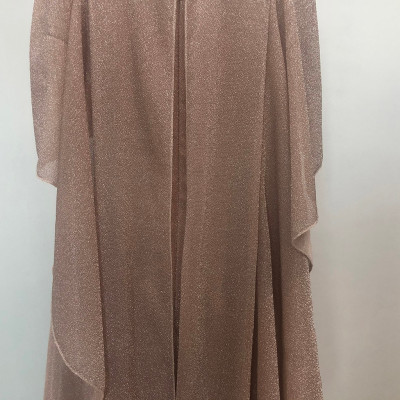 فستان نسائي مثير بلون سادة وأكمام قصيرة مزين بالتر...