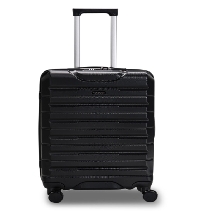 طقم شنط سفر مكون من 3 حقائب أمتعة لون أسود مقاس 28...