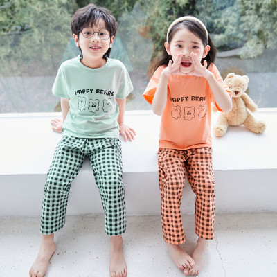 Children's cotton pajama set