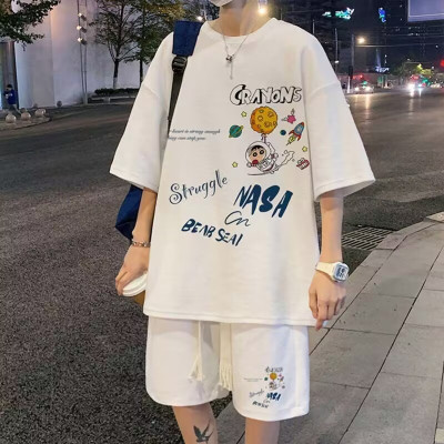 تي شير وسروال للرجال رياضي