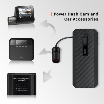 70mai-Max PS06 سيارة الانتقال كاتب ، 1000A بنك الط...